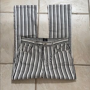 BRAND NEW BDG STRIPED DENIM PANTS